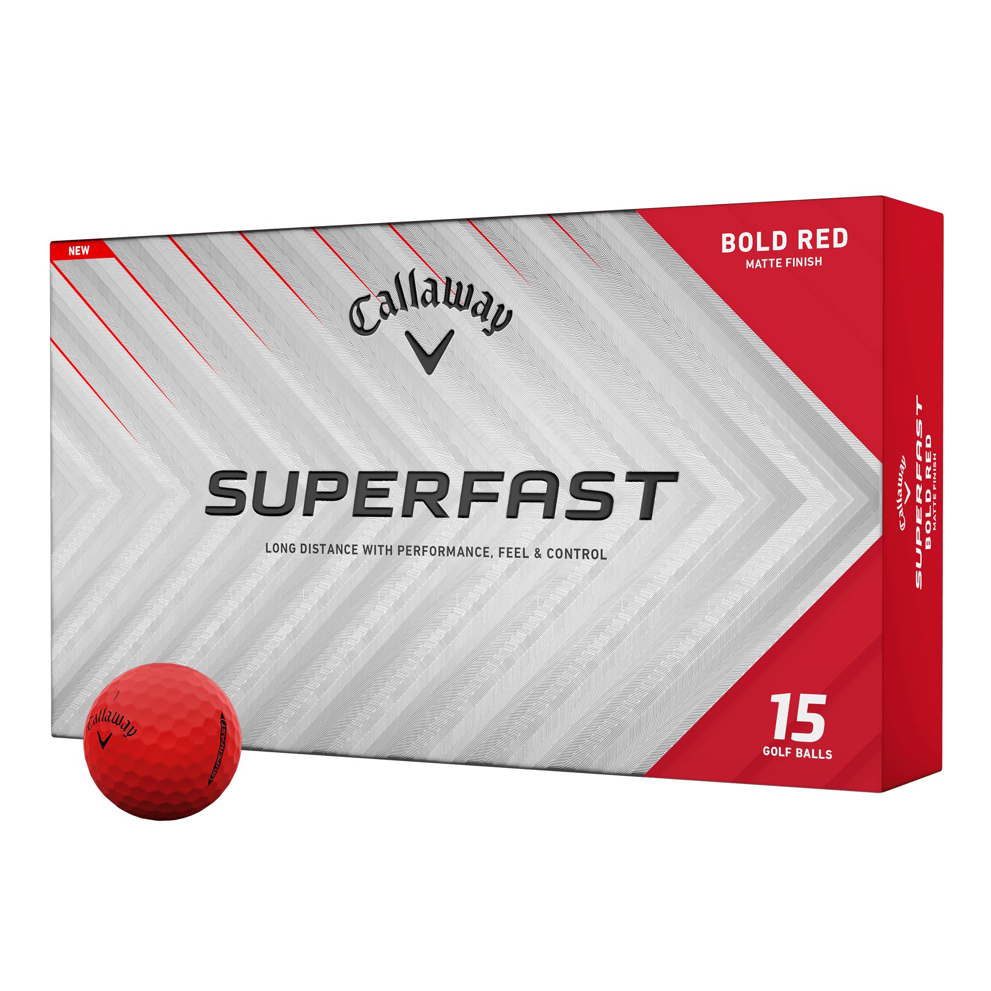 Callaway Previous Gen Superfast Golf Ball - 15 Pack