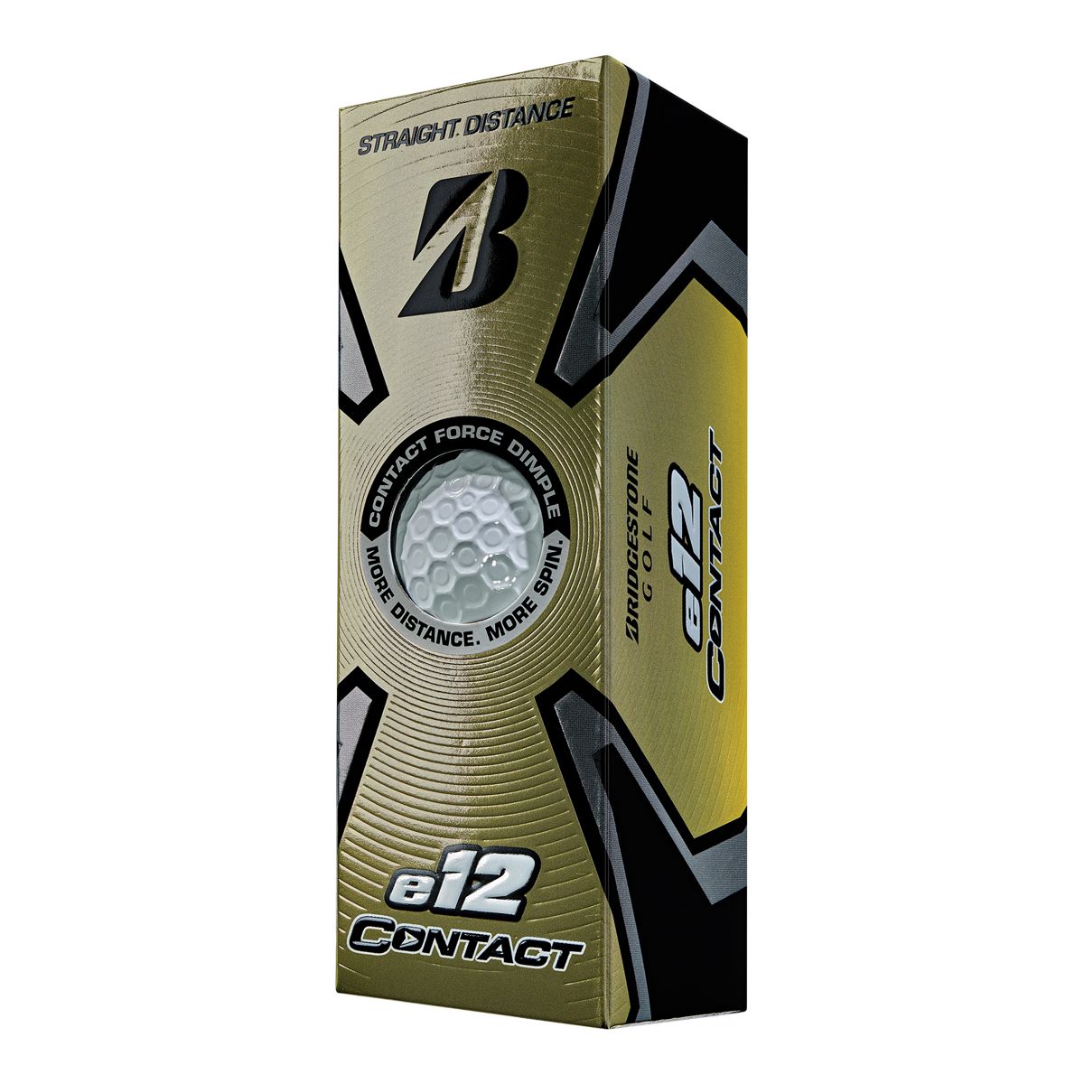 Bridgestone E12 Contact Golf Balls - 12 Pack Front_Angled_Left