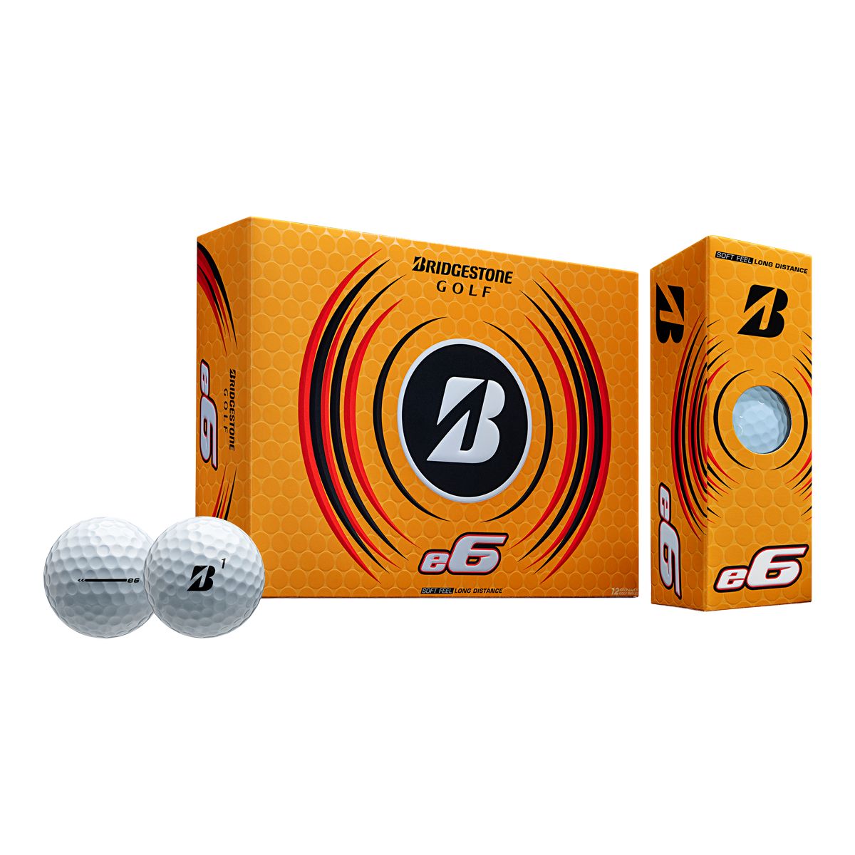 Bridgestone E6 Golf Balls - 12 Pack Composite_or_Mixed