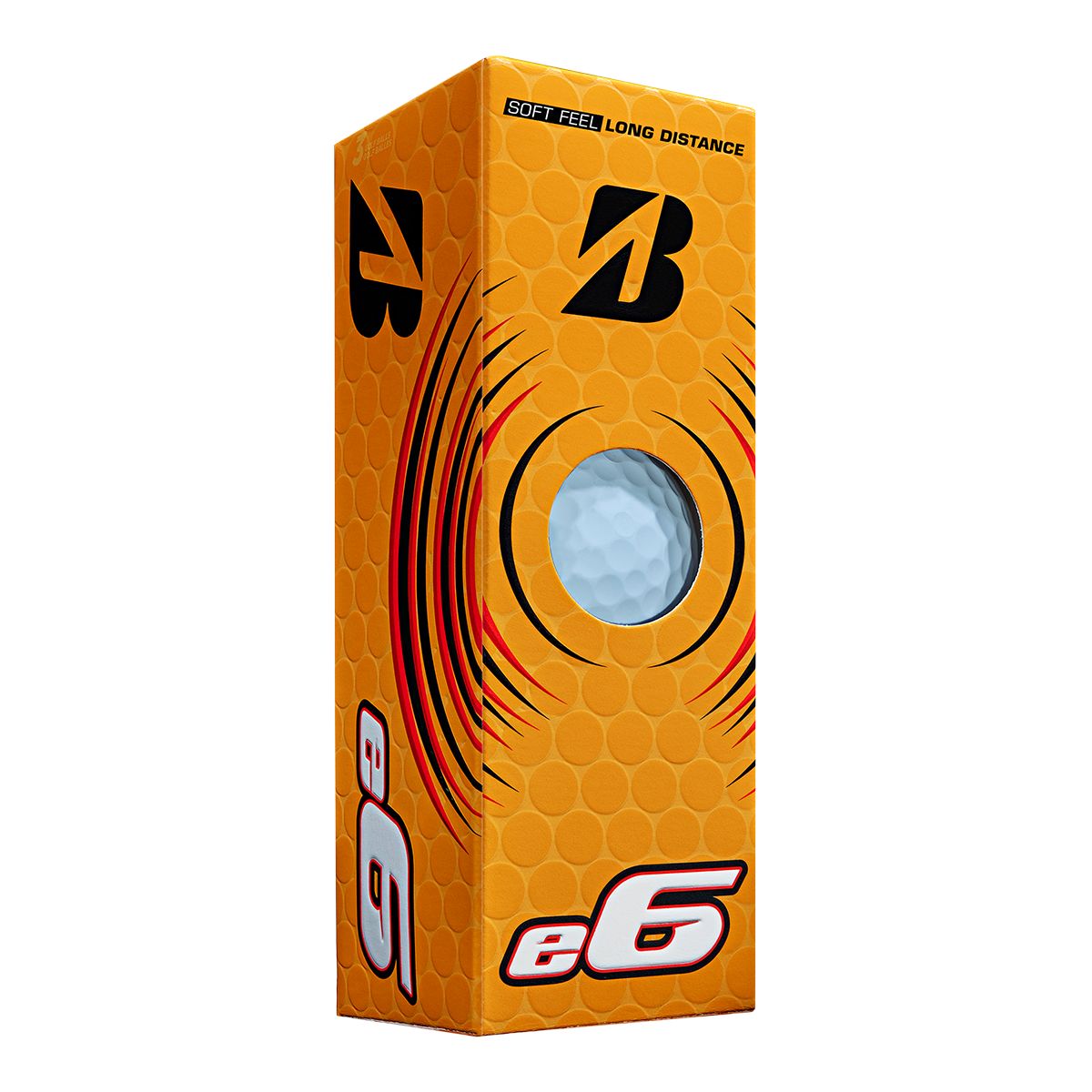 Bridgestone E6 Golf Balls - 12 Pack Front_Angled_Right
