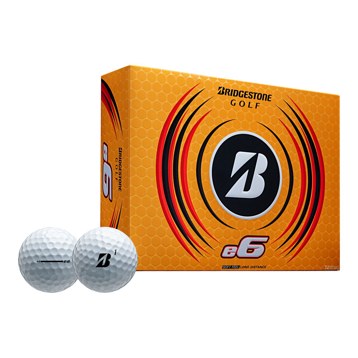 Image of Bridgestone E6 Golf Balls - 12 Pack