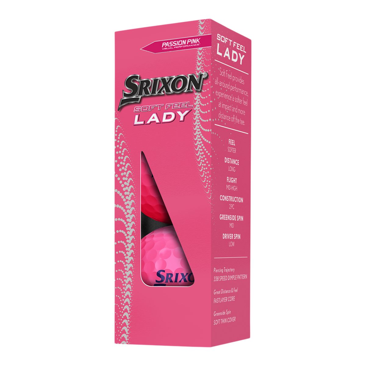 Srixon Women's Soft Feel 8 Golf Balls - 12 Pack