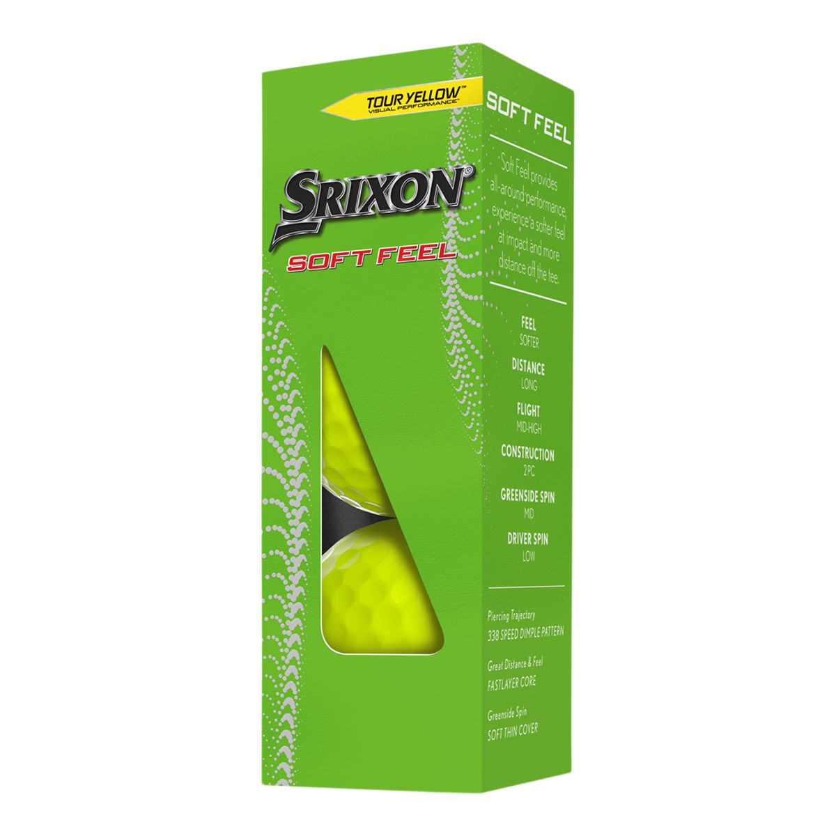 Srixon Men's Soft Feel 13 Golf Balls - 12 Pack