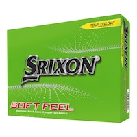 Srixon Men's Soft Feel 13 Golf Balls - 12 Pack Front_Three_Fourths_Angled_Left