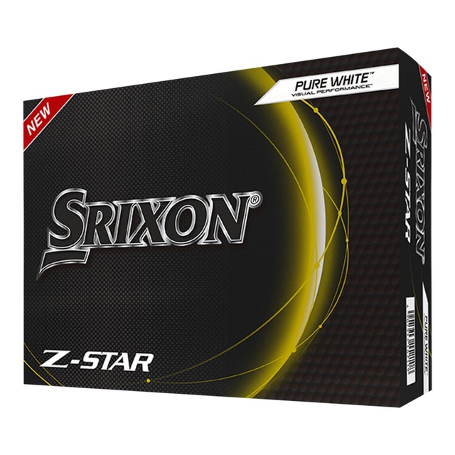 Srixon Men's Z-Star 8 Golf Balls - 12 Pack Front_Three_Fourths_Angled_Left
