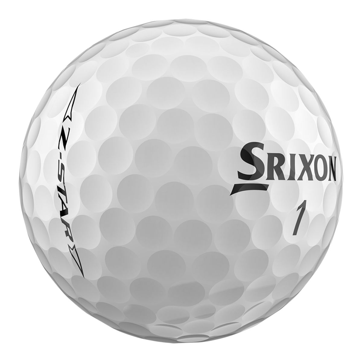Srixon Men's Z-Star 8 Golf Balls - 12 Pack Front_Three_Fourths_Angled_Right