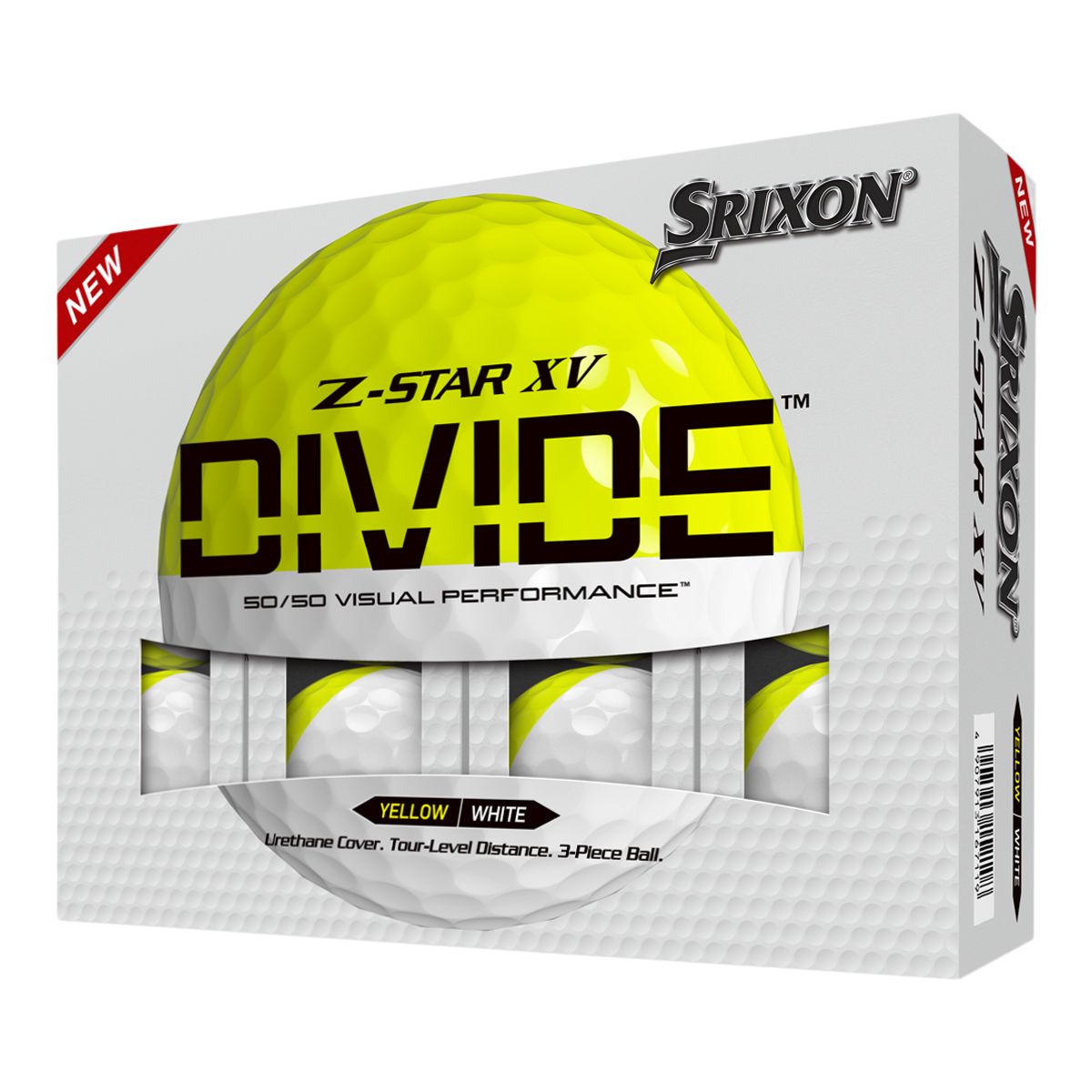 Srixon Men's Z-Star XV8 Divide Golf Balls - 12 Pack