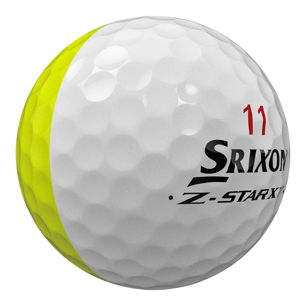 Srixon Men's Z-Star XV8 Divide Golf Balls - 12 Pack Front_Three_Fourths_Angled_Right