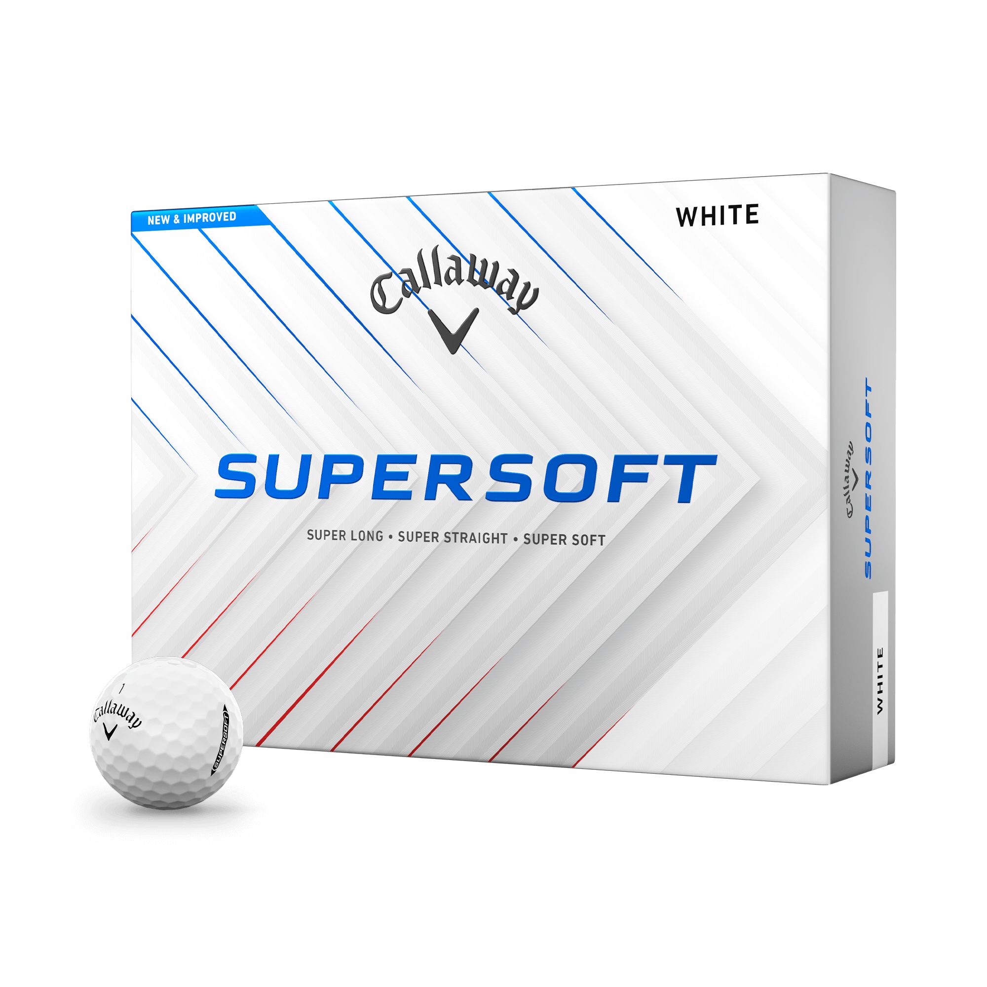 Callaway Previous Gen Supersoft Golf Balls - 12 Pack
