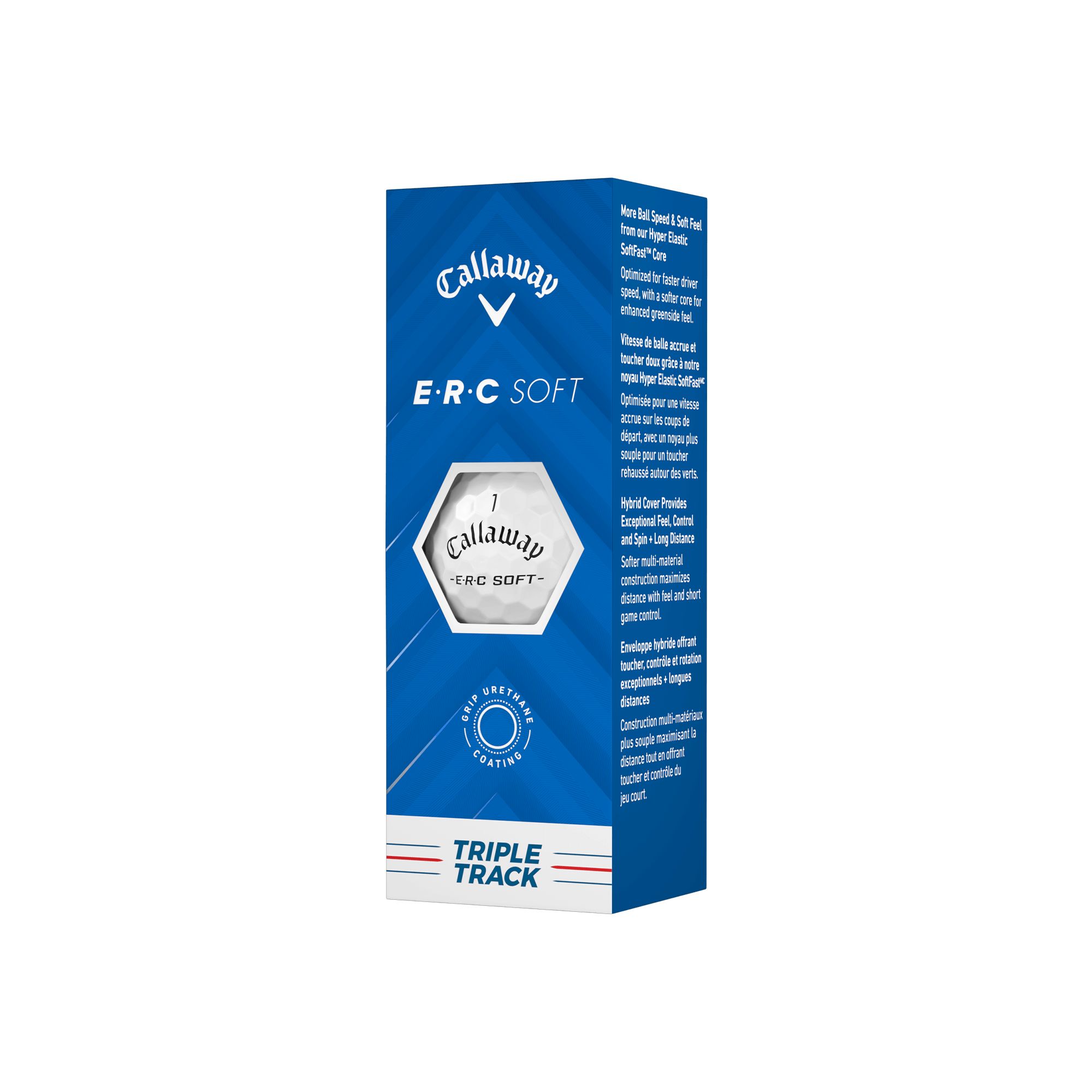 Callaway Previous Gen ERC Soft Golf Balls - 12 Pack Front_Angled_Left