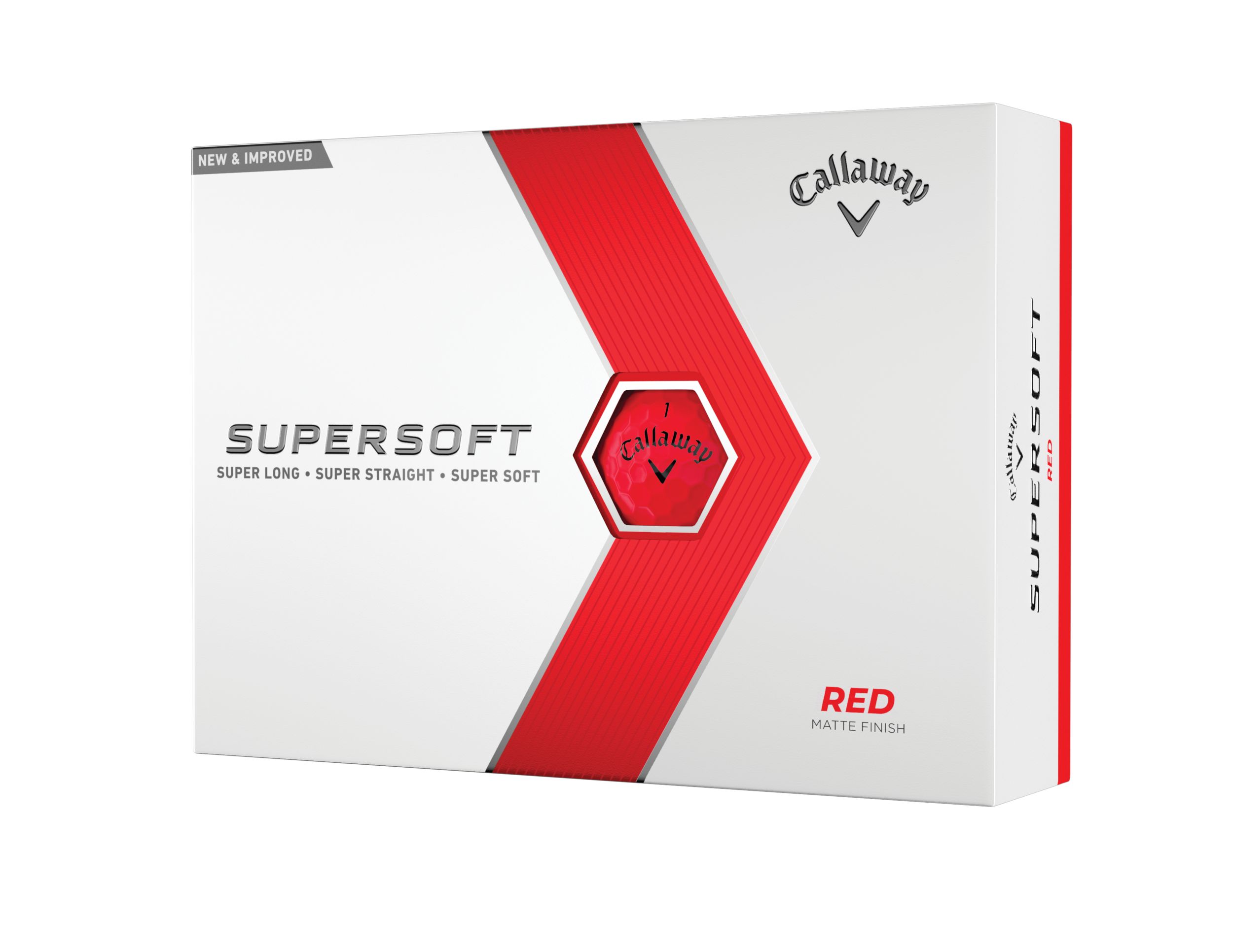 Image of Callaway Supersoft Matte Golf Balls - 12 Pack