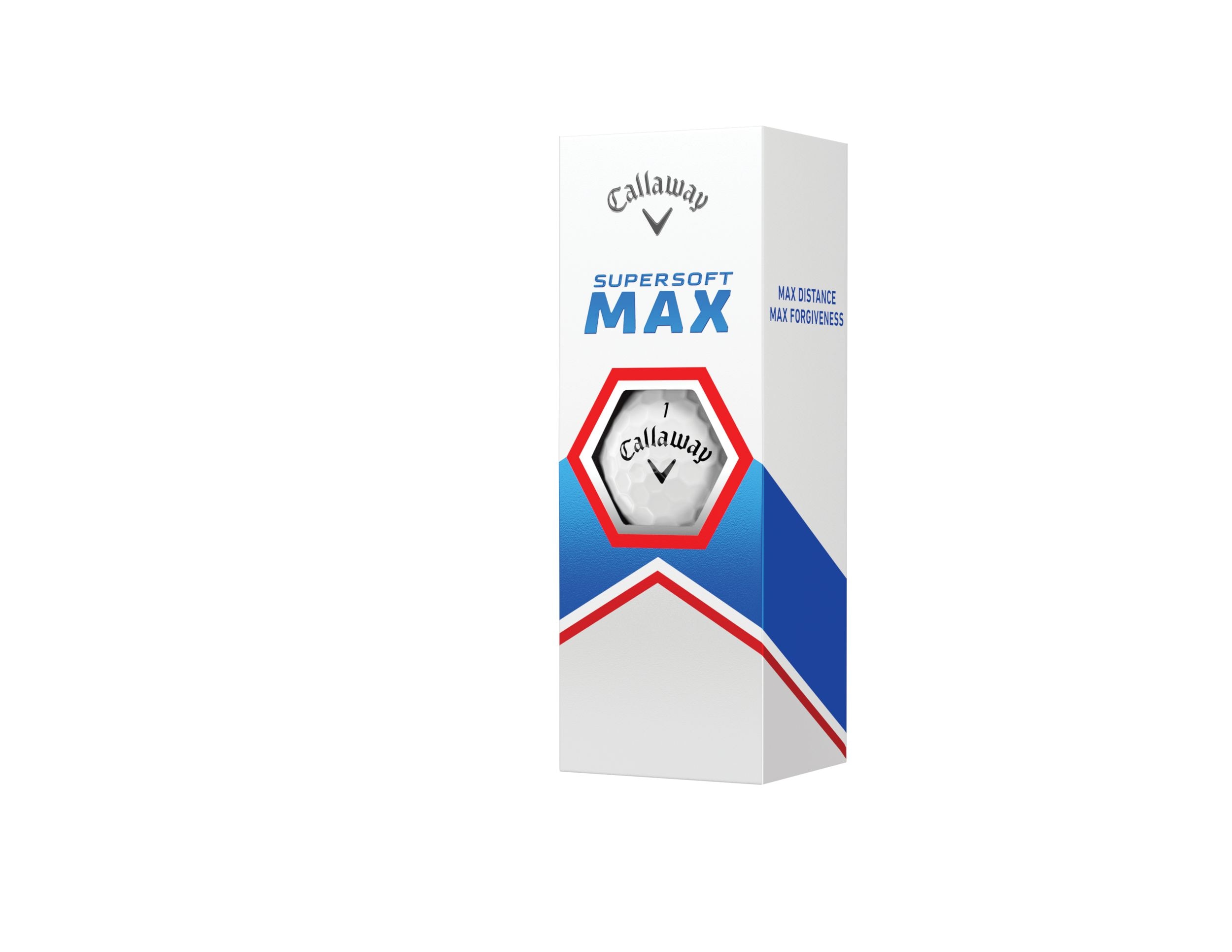 Callaway Supersoft Max Golf Balls - 12 Pack Front_Angled_Left