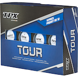 Powerbilt TPX Men's Golf Balls - 3 Piece Front_Three_Fourths_Angled_Left
