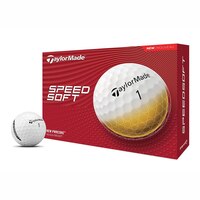 TaylorMade Speedsoft Golf Balls, 12 Pack Composite_or_Mixed