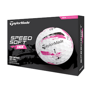 TaylorMade Speedsoft Ink Golf Balls, 12 Pack