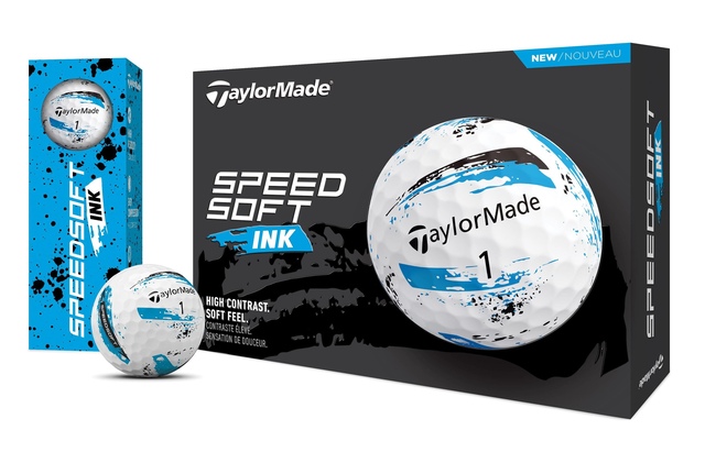 TaylorMade Speedsoft Ink Golf Balls, 12 Pack