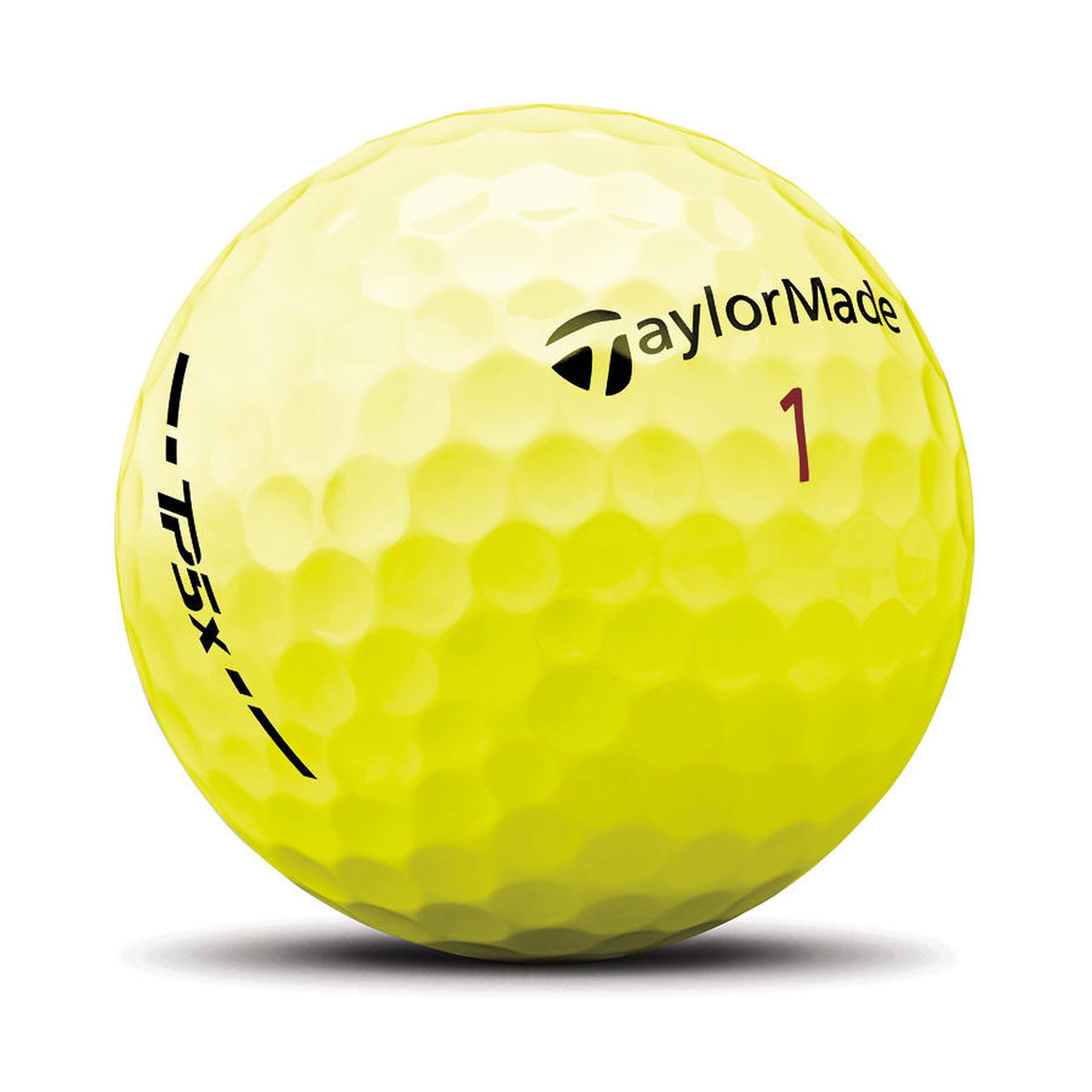 TaylorMade TP5X Senior Golf Balls - 12 Pack Front_Three_Fourths_Angled_Right