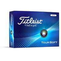 Titleist Men's Tour Soft Golf Balls, 12 Pack Front_Angled_Right