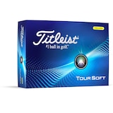 Titleist Men's Tour Soft Golf Balls, 12 Pack Front_Angled_Right