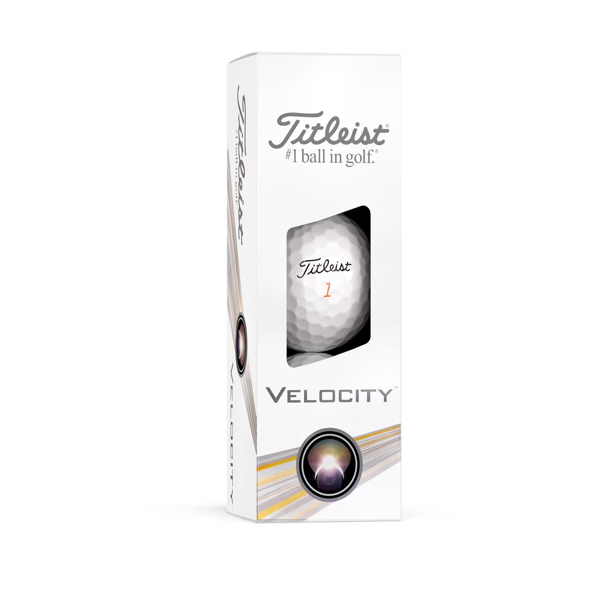 Titleist Men's Velocity Golf Balls, 12 Pack