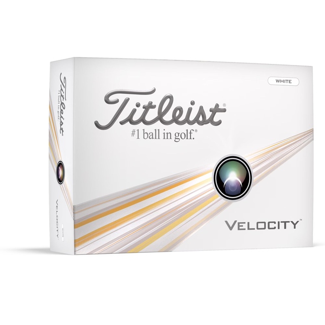 Titleist Men's Velocity Golf Balls, 12 Pack