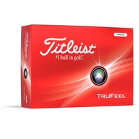 Titleist Men's TruFeel Golf Balls, 12 Pack Front_Angled_Right