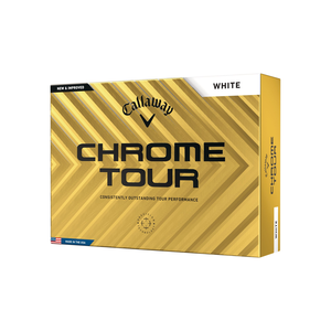 Callaway Men's Chrome Tour Golf Balls - 12 Pack