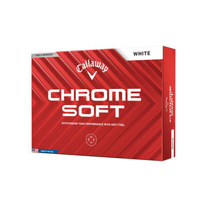 Callaway Men's Chrome Soft Golf Balls - 12 Pack