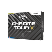 Callaway Men's Chrome Tour X Golf Balls - 12 Pack Front_Angled_Left