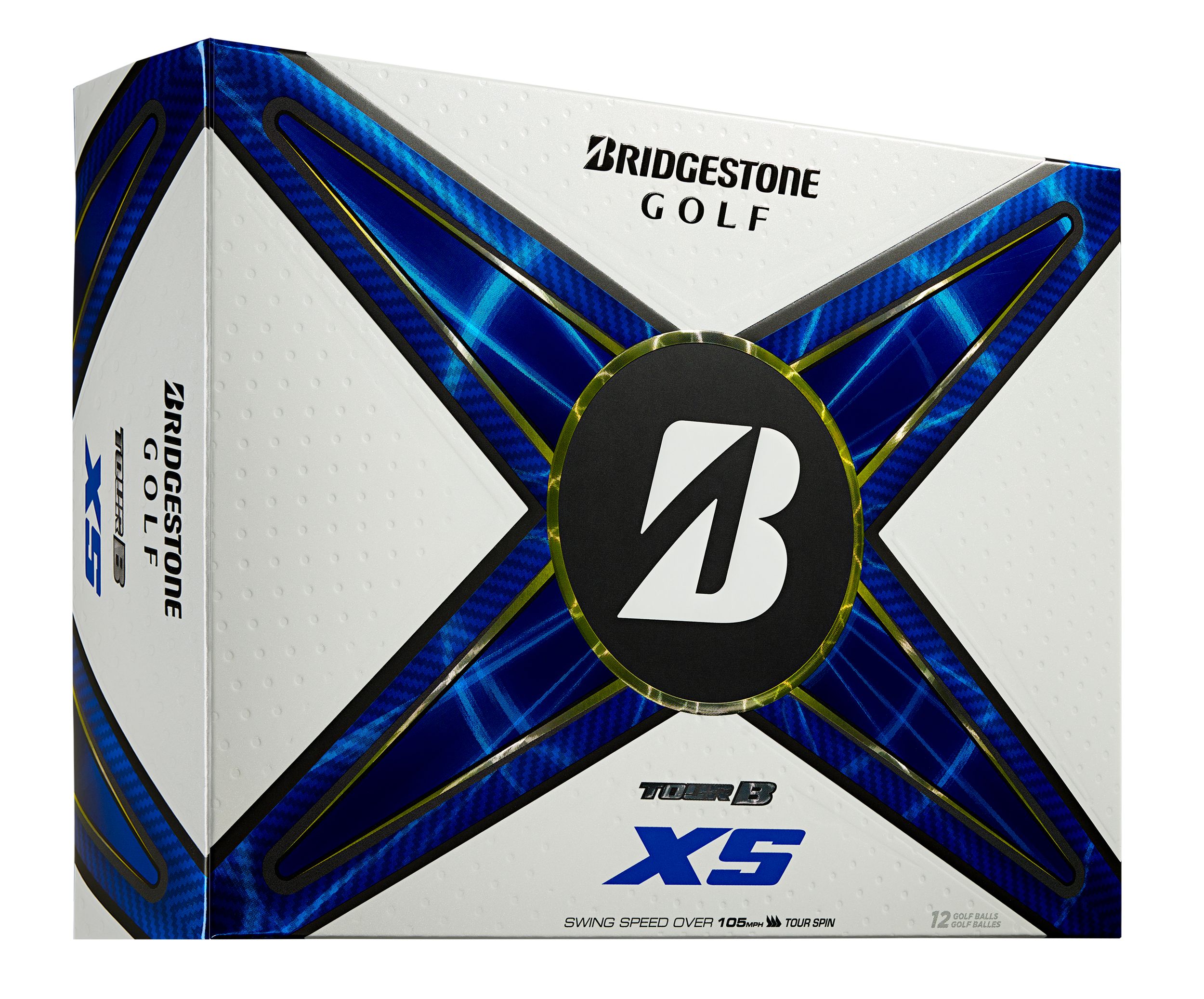 Bridgestone Tour B XS Men's Golf Balls - 12 Pack