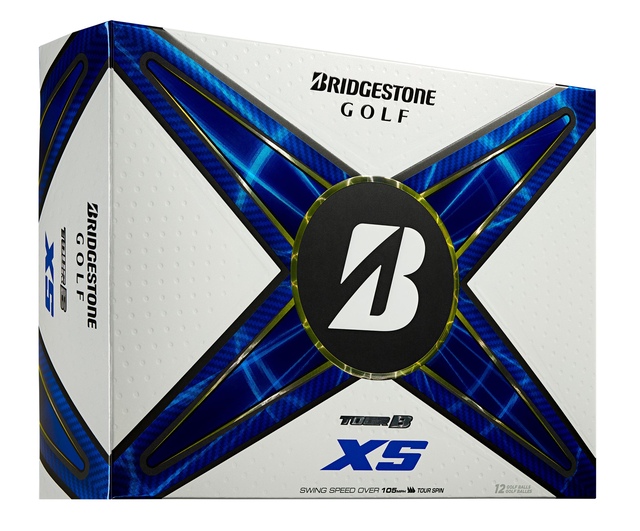 Bridgestone Tour B XS Men's Golf Balls - 12 Pack Front_Three_Fourths_Angled_Right