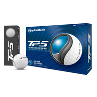 TaylorMade TP5 Golf Balls, 12 Pack Composite_or_Mixed