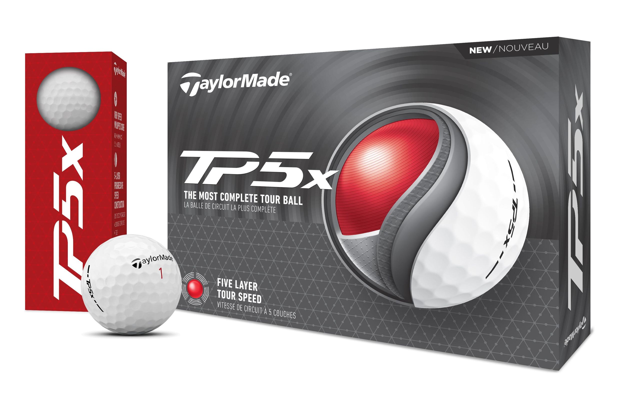TaylorMade TP5X Golf Balls, 12 Pack | SportChek