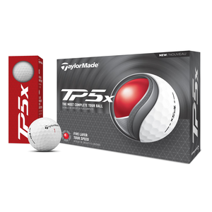TaylorMade TP5X Golf Balls, 12 Pack