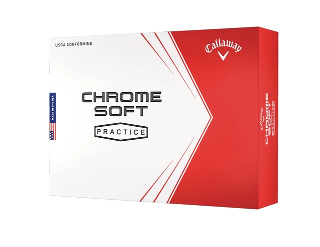 Callaway Chrome Soft Practice - 12pk Front_Angled_Left