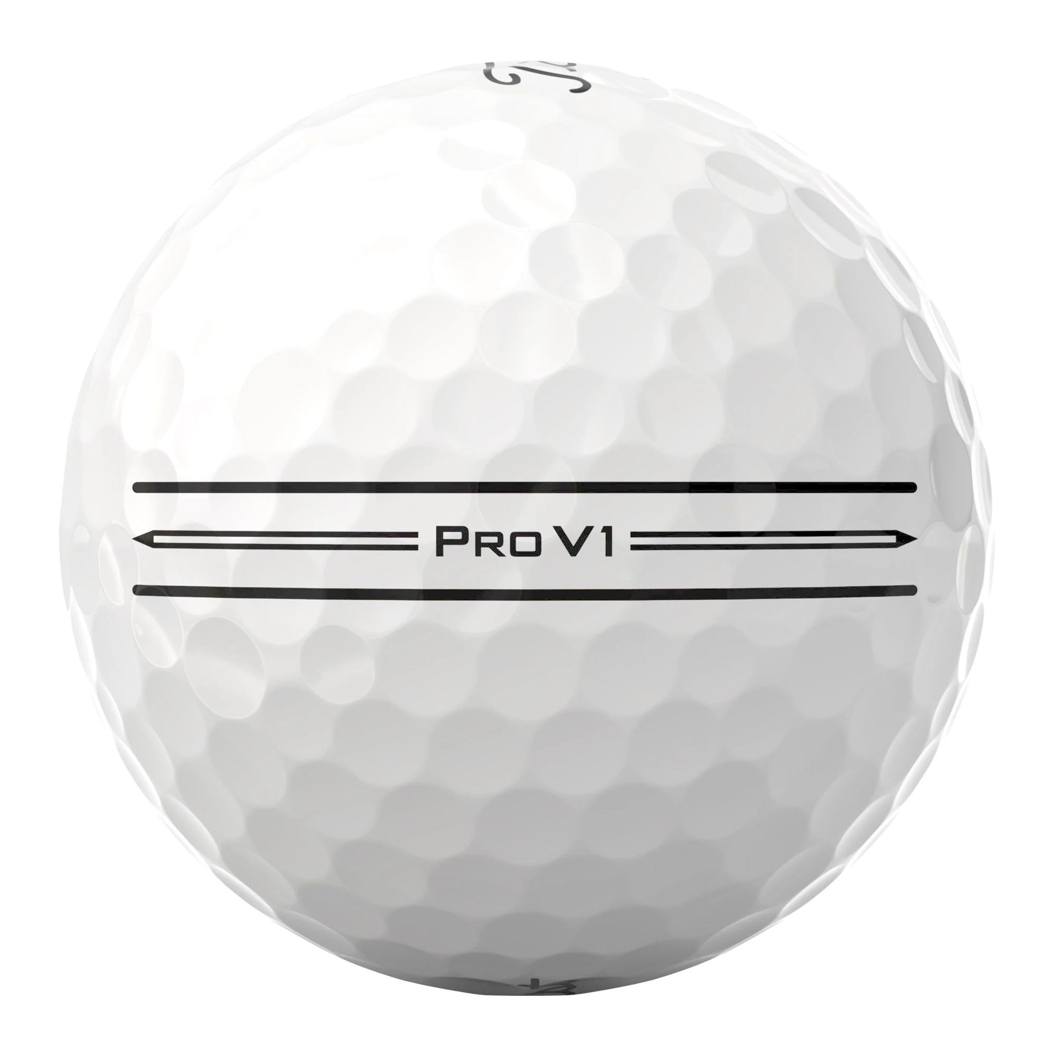 Titleist Previous Gen Pro V1 Enhanced Alignment Men's Golf Balls Front_Flat
