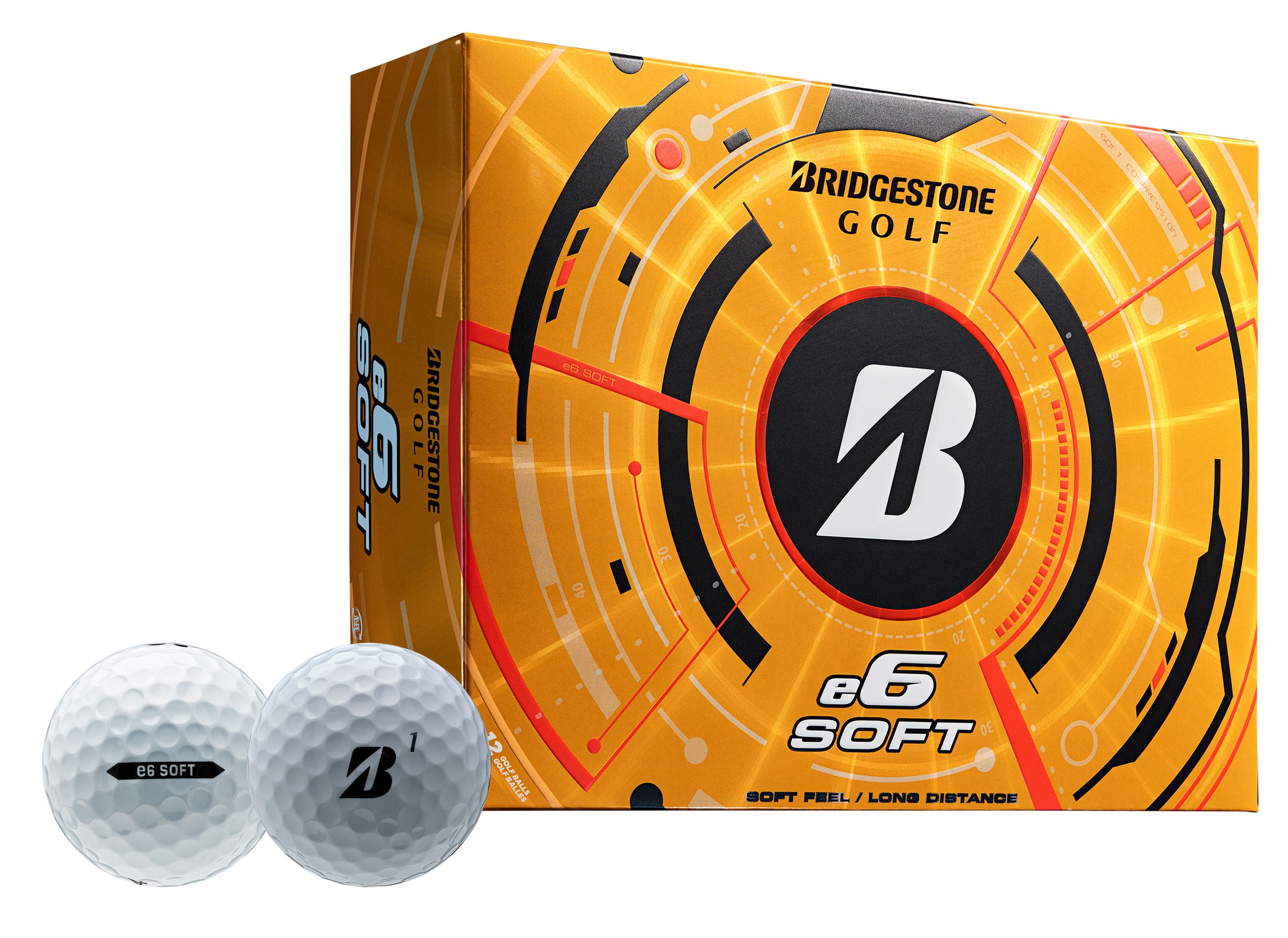 Bridgestone Men's e6 Golf Balls - 12 Pack Composite_or_Mixed