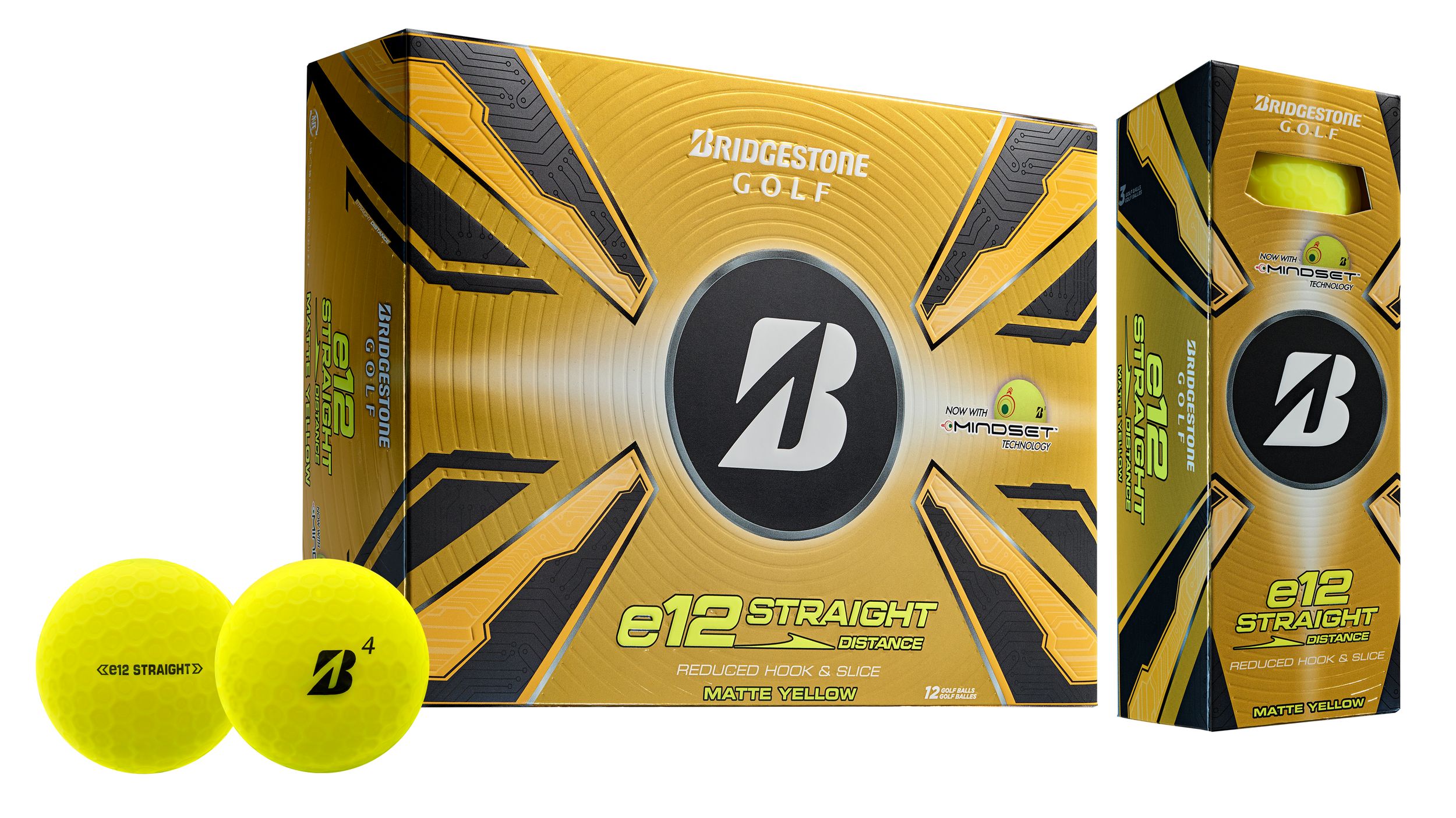 Bridgestone Men's e12 Golf Balls - 12 Pack