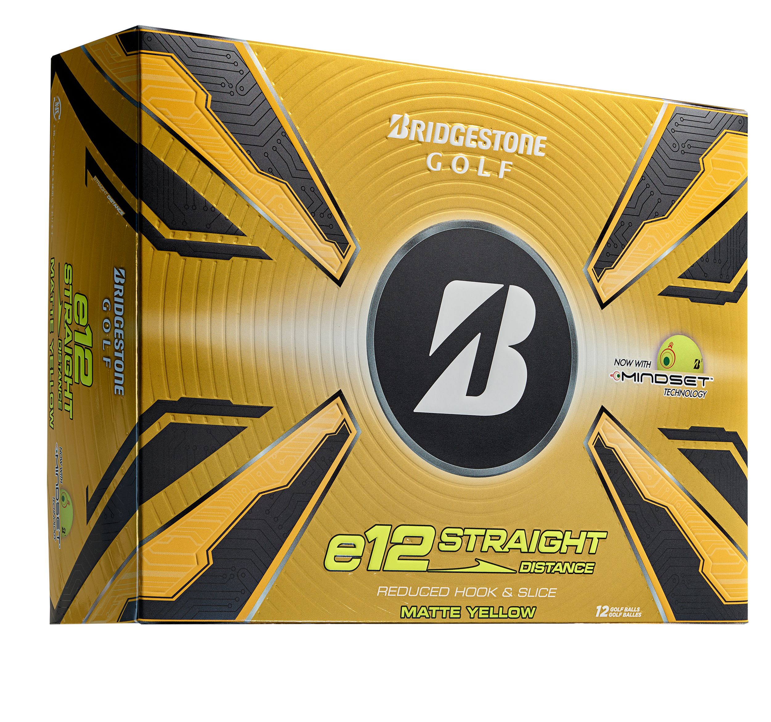 Bridgestone Men's e12 Golf Balls - 12 Pack