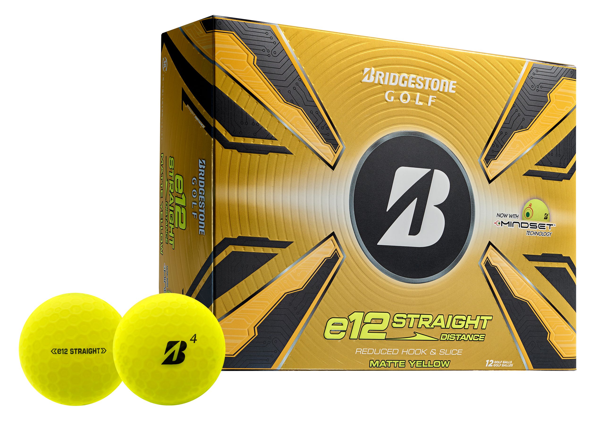Bridgestone Men's e12 Golf Balls - 12 Pack