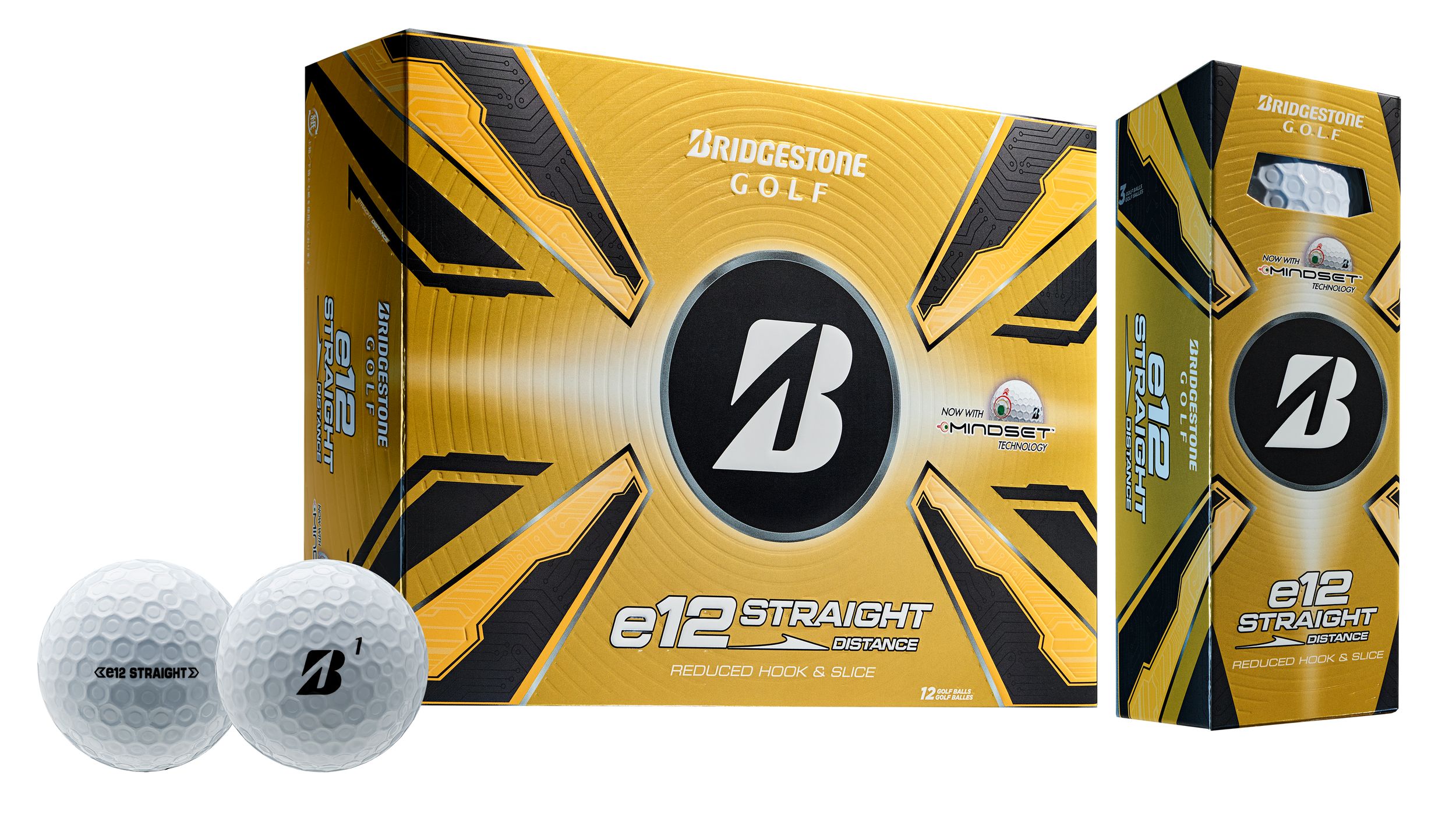 Bridgestone Men's e12 Golf Balls - 12 Pack