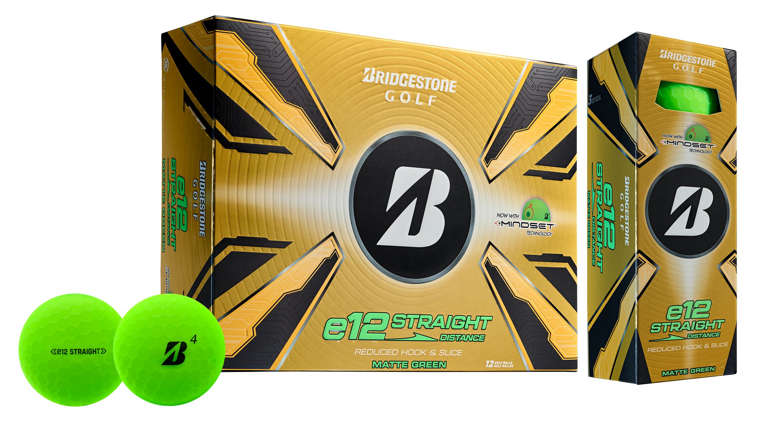 Bridgestone Men's e12 Golf Balls - 12 Pack