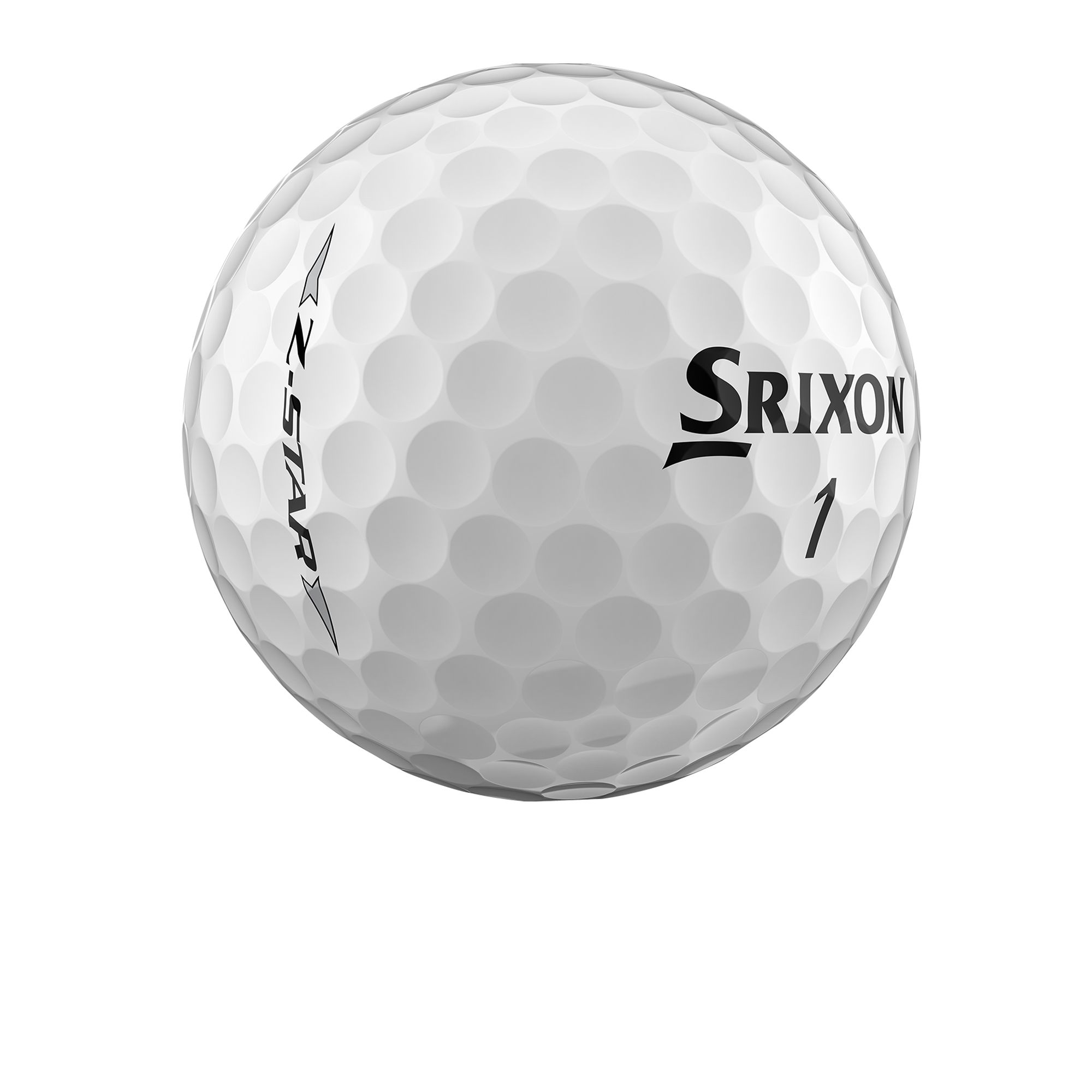 Srixon Z-Star 9 Men's Golf Ball Front_Angled_Right