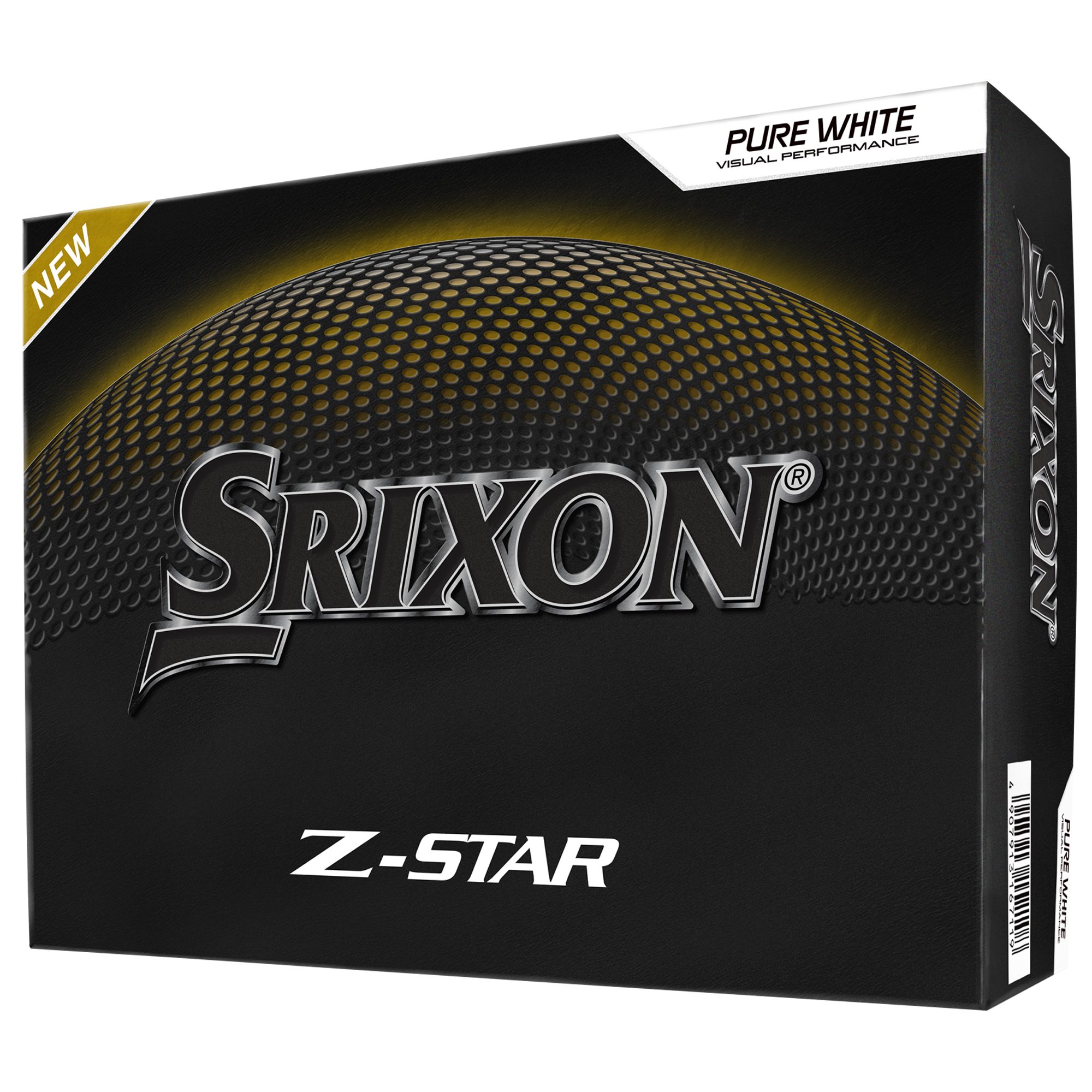 Srixon Z-Star 9 Men's Golf Ball Front_Angled_Left