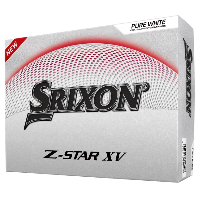 Srixon Z Star XV 9 Men's Golf Ball Front_Angled_Left