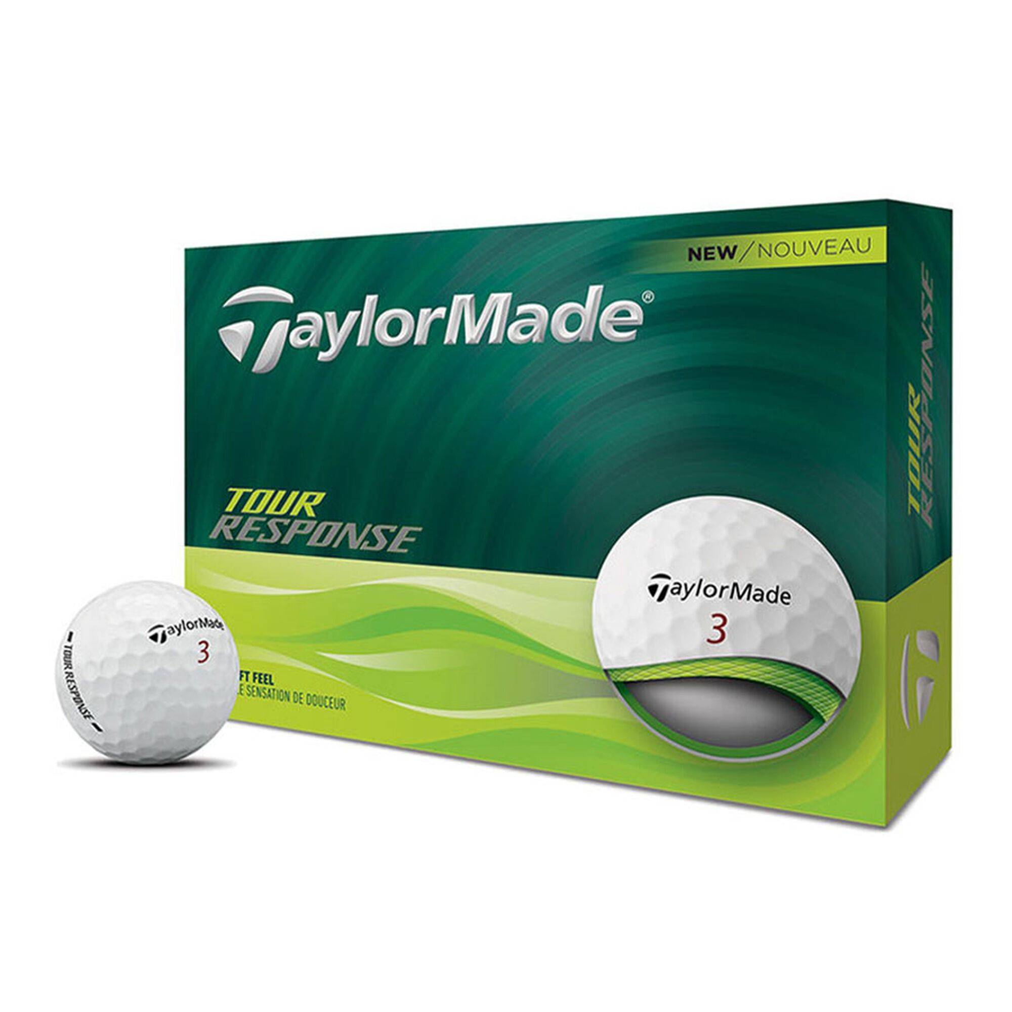 TaylorMade Tour Response Golf Balls - 12 Pack
