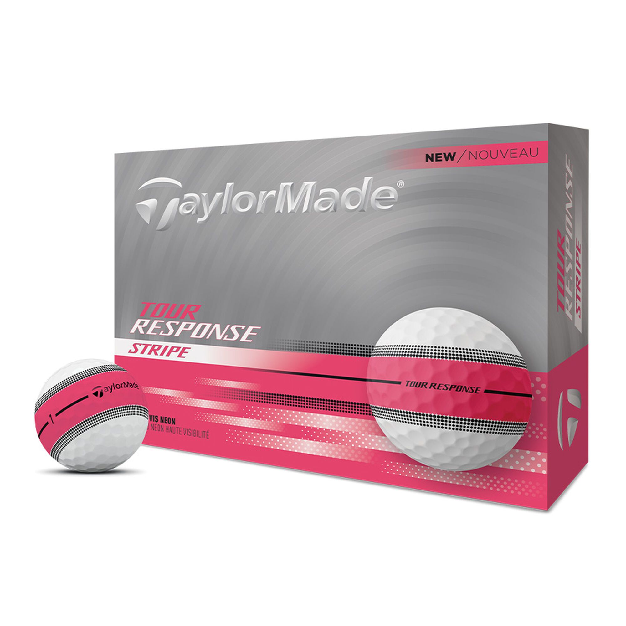 TaylorMade Tour Response Stripe 12個入り 2箱 TaylorMade Tour Response Stripe Golf Balls - 12 Pack | SportChek