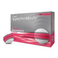 TaylorMade Tour Response Stripe Golf Balls - 12 Pack