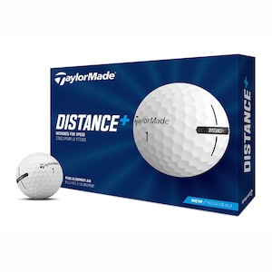 TaylorMade Distance + Men's Golf Balls - 12 Pack