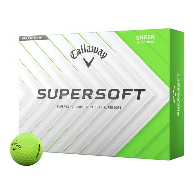 Callaway Men's Supersoft Matte Golf Ball - 12 Pack